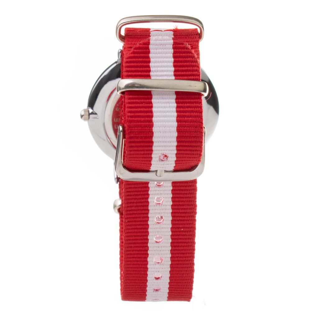 Bicolor Textile Dress Watch