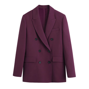 Women's Classic Wind Suit Jacket, Business Suit Jacket