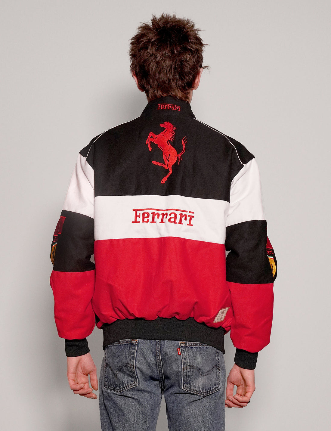 Red Ferrari Racing Jacket