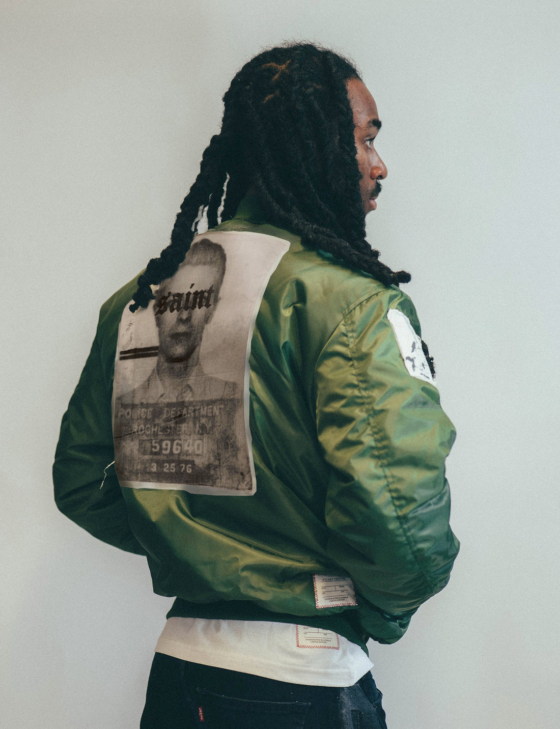 MA 1 Patched Bomber in Green