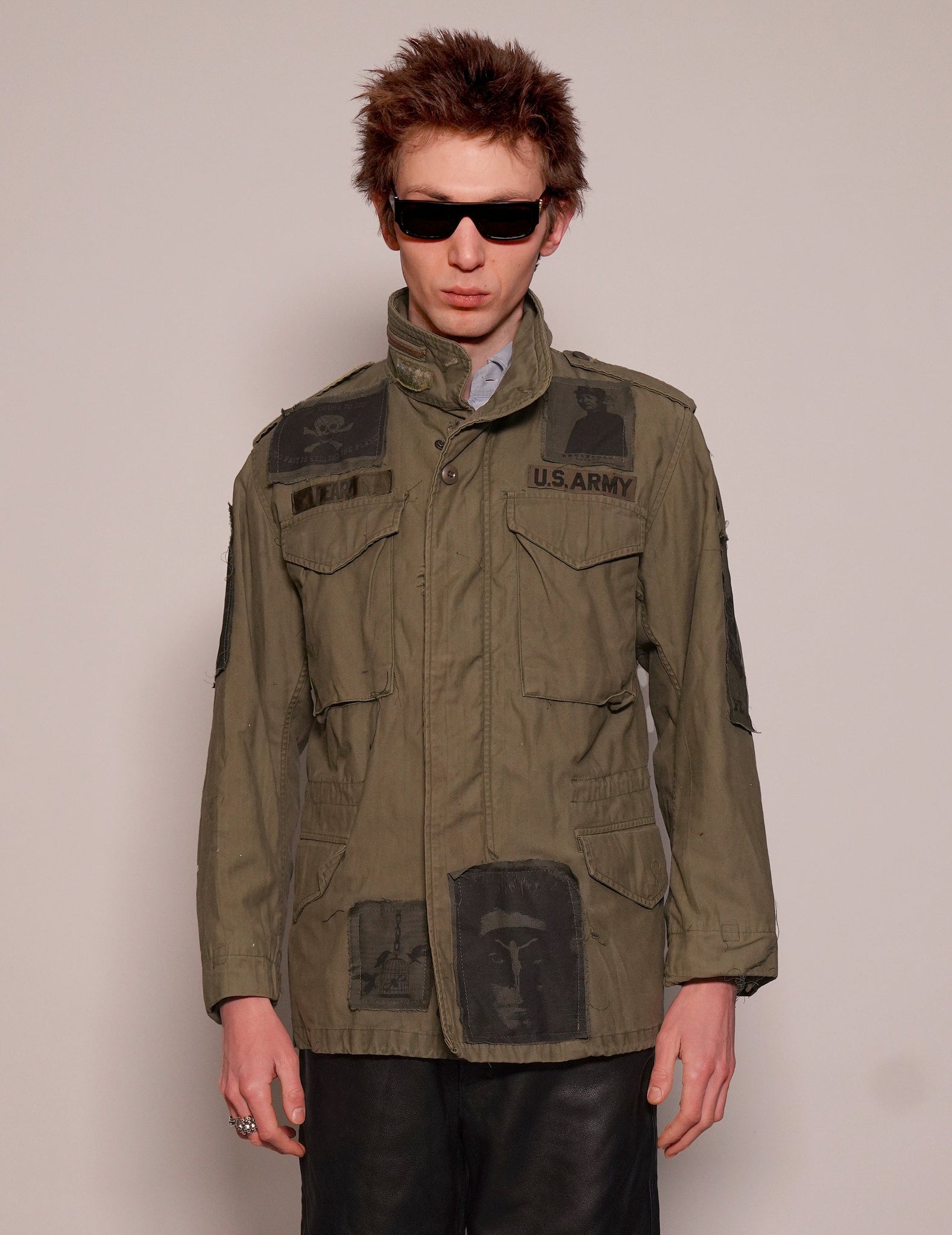 Vintage M65 Patched US Military Airforce Coat