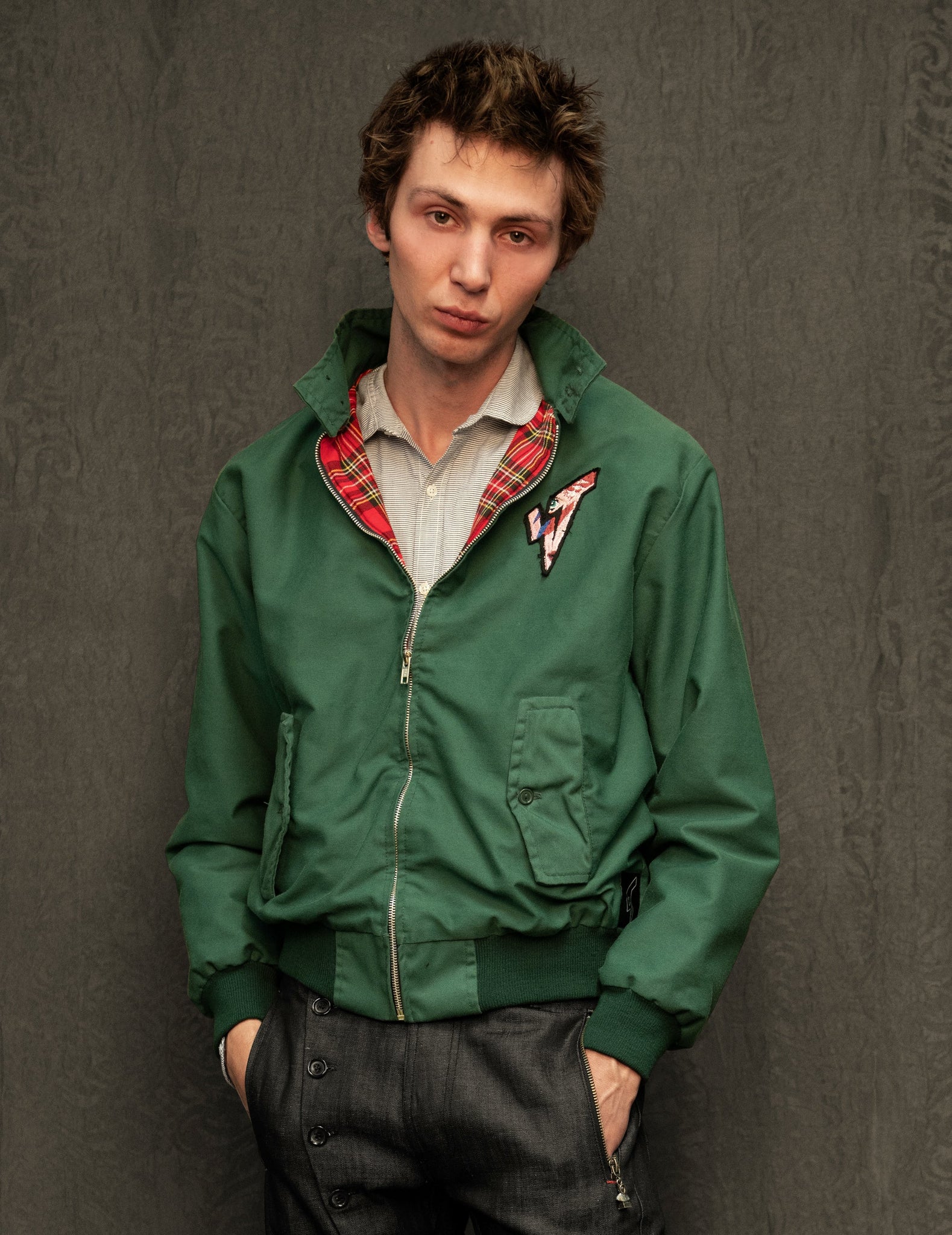 Classic Harrington Jacket in Green