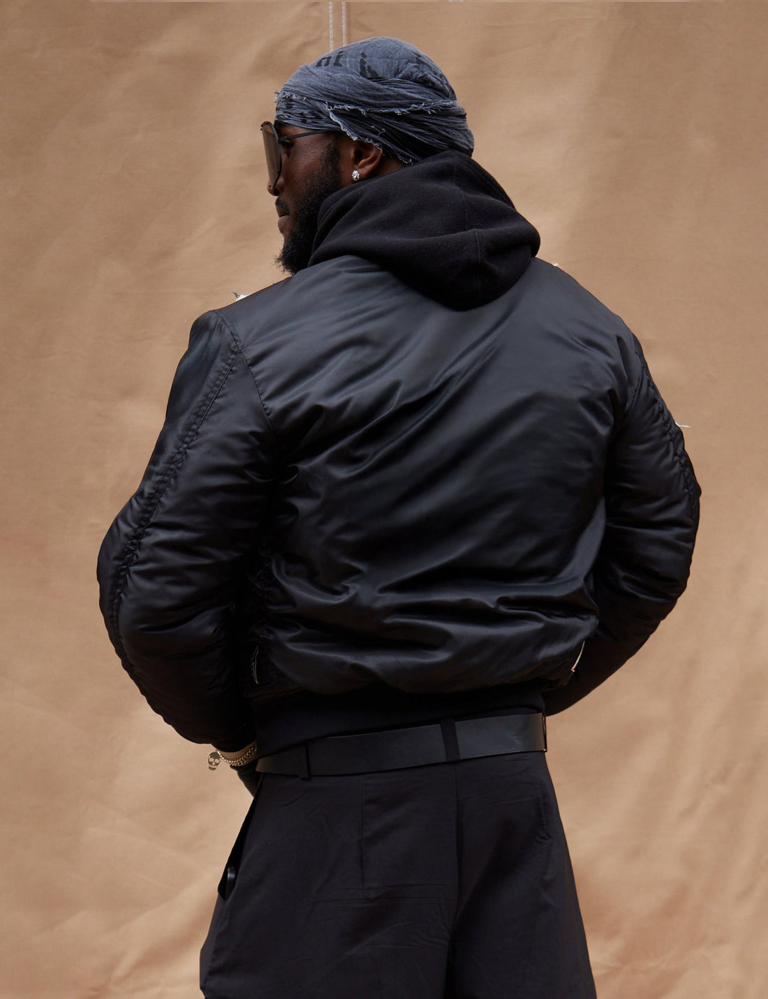 MA-1 Bomber in Black