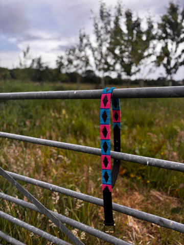 Polo Belt Pink & Blue