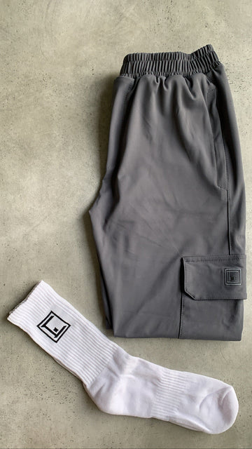 Cargo Pants| Mild Grey