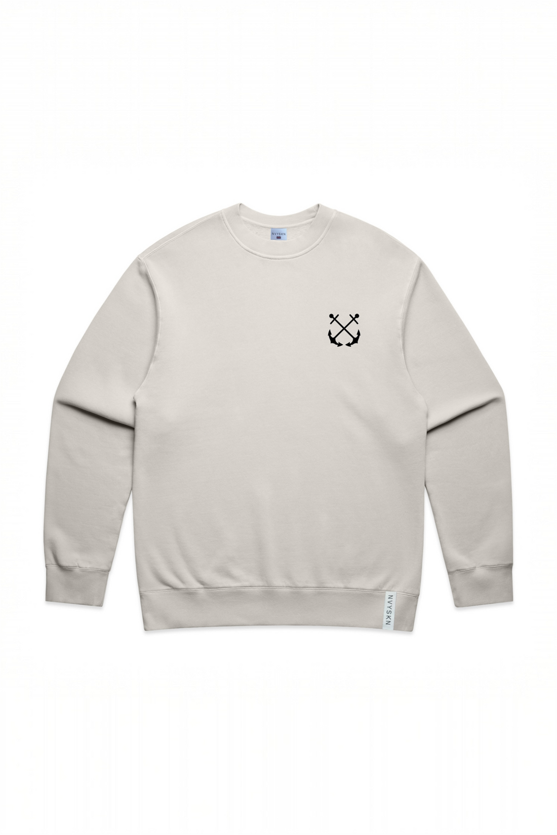 NVYSKN Mens Anchor Jumper