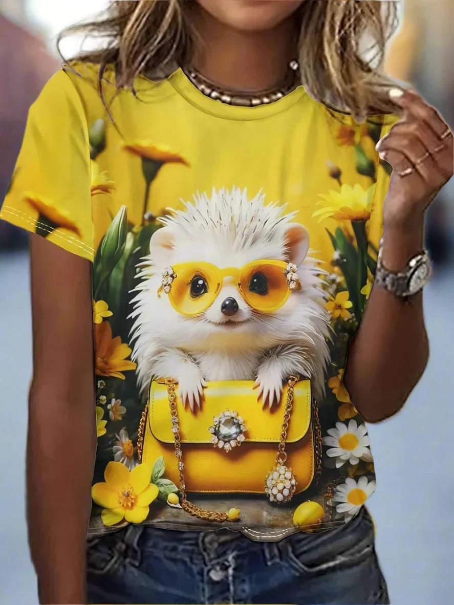 3.Ultra-Modern Stylish Animals T-Shirts (S-2XL)