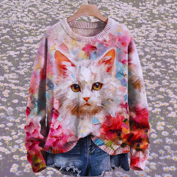 Cute Casual Cat Sweater SELECTION