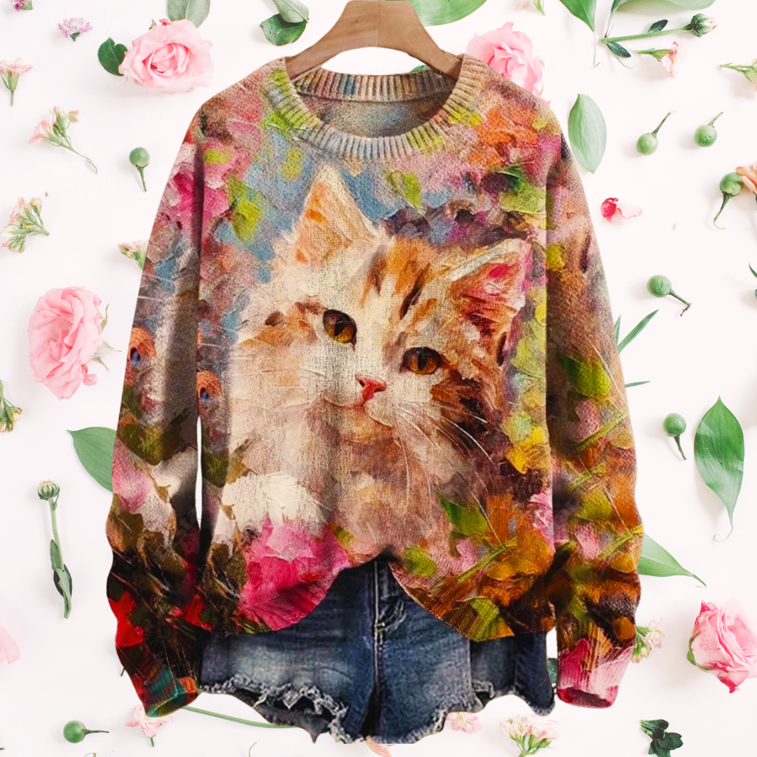 Cute Casual Cat Sweater SELECTION