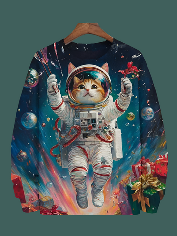 Cat Art Sweatshirt Collection