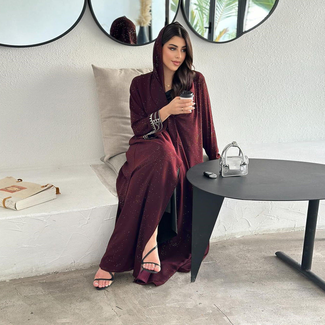 Arab Women's Abaya Robe, Islamic Clothing, Modest Fashion