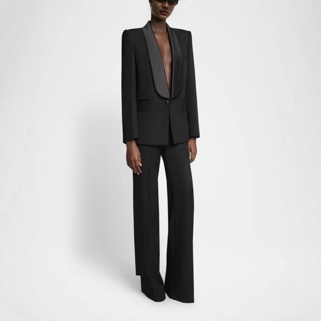 Business Temperament Slim-fit Collar Suit Coat