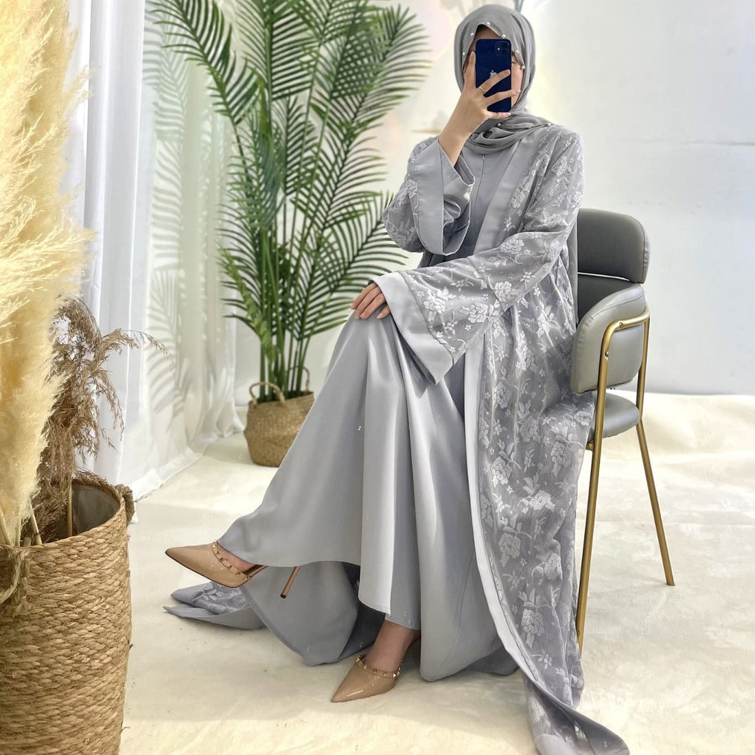 Corporate Abaya-Modest Office Outfit