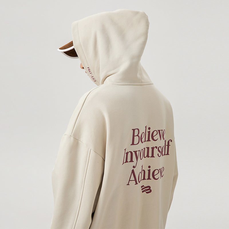 American Retro Hooded Sweater