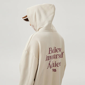 American Retro Hooded Sweater