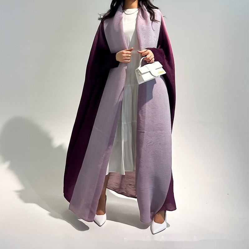 Fashionable Gradient Abaya Cape