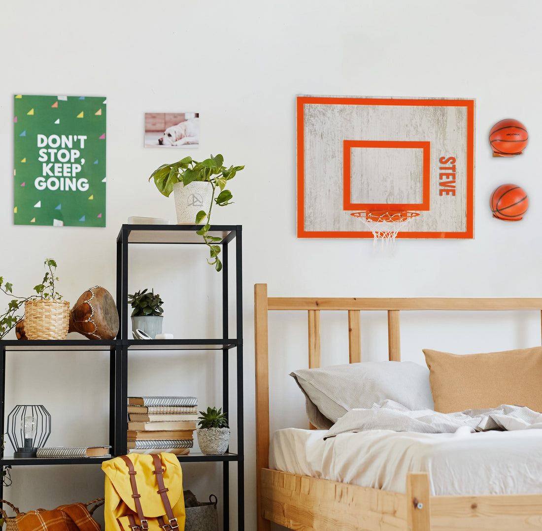 Personalization Wooden Single Hoop Antique