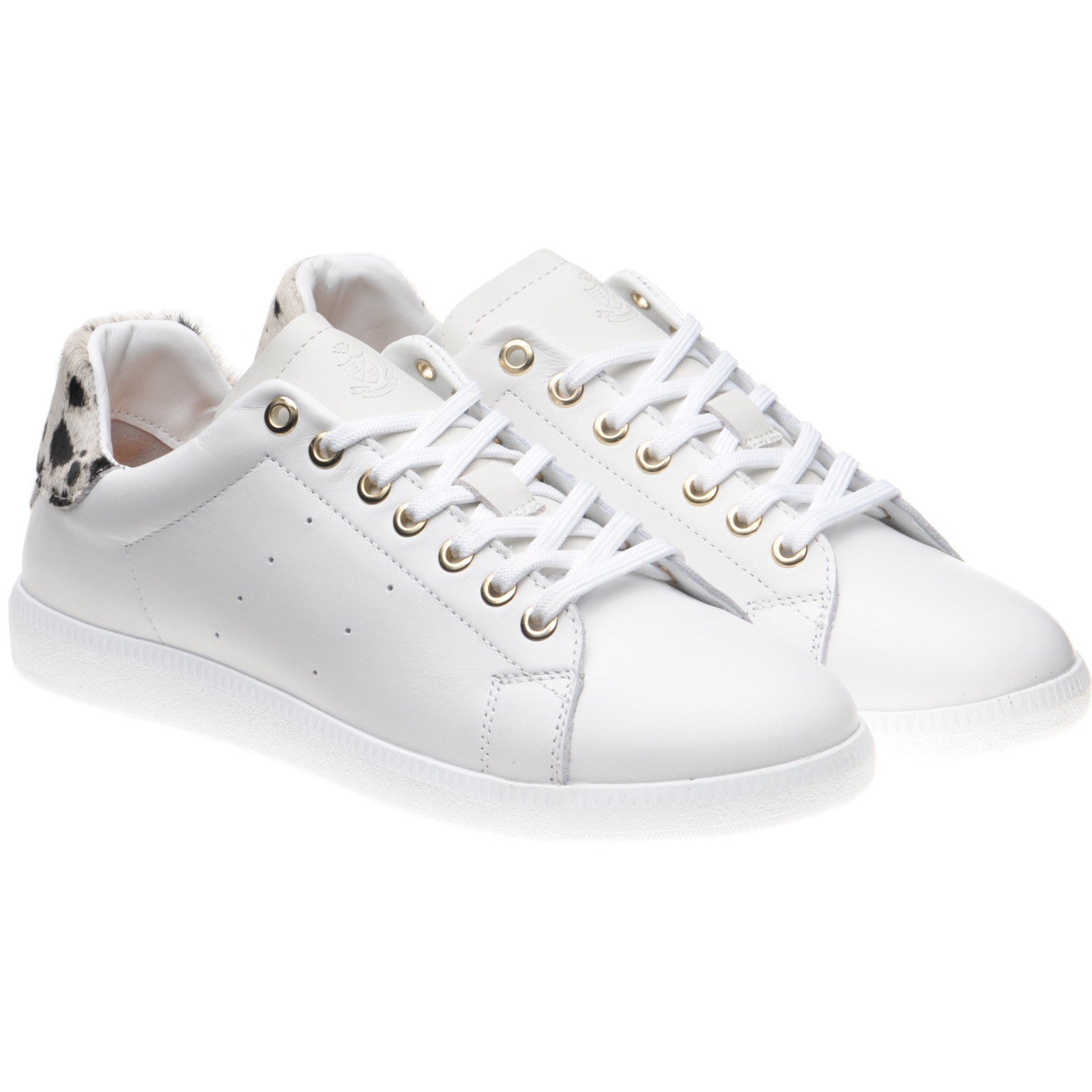 Herring Athena ladies rubber-soled trainers in white