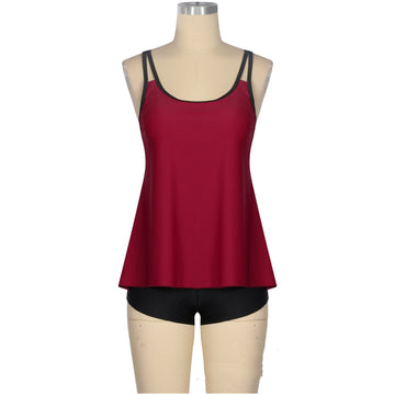 Ladies' Plus Size Split Swimwear