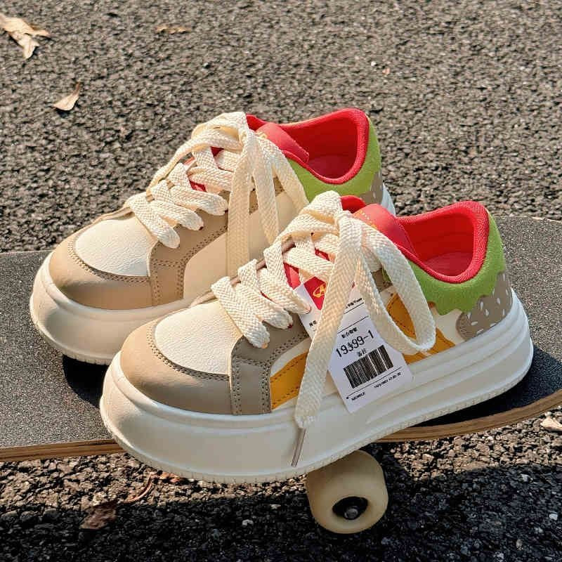 Ladies' White Big Toe Shoes, Women's Sports Shoes, Gym Footwear