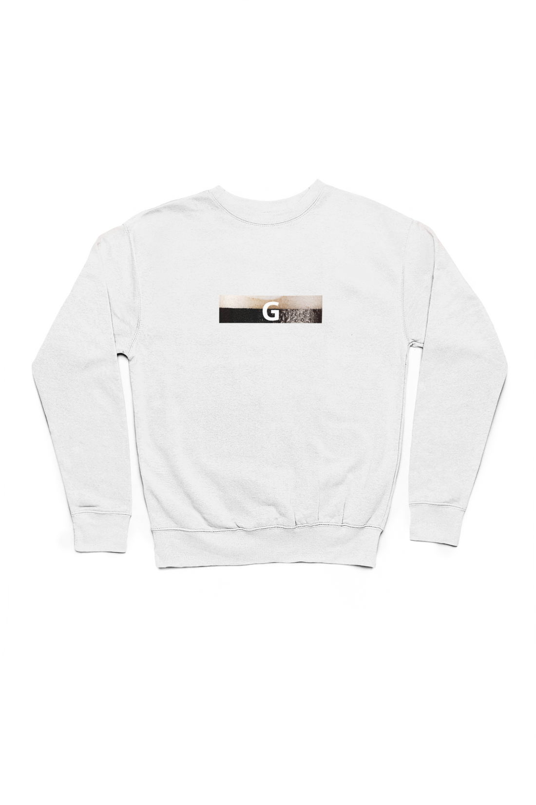 Split The G Box Logo Sweater