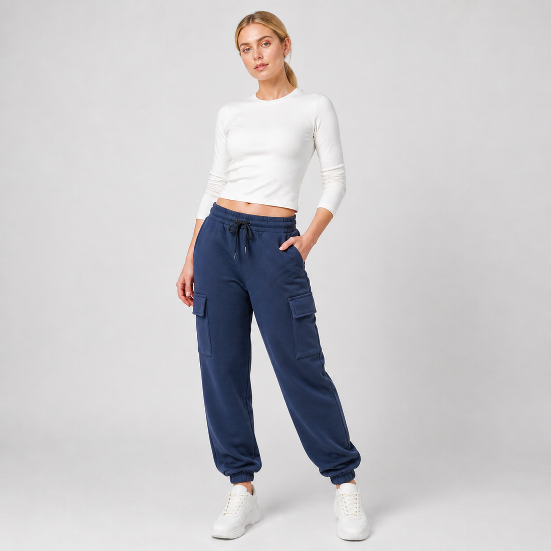 LuxeMove Cargo Joggers (Women)