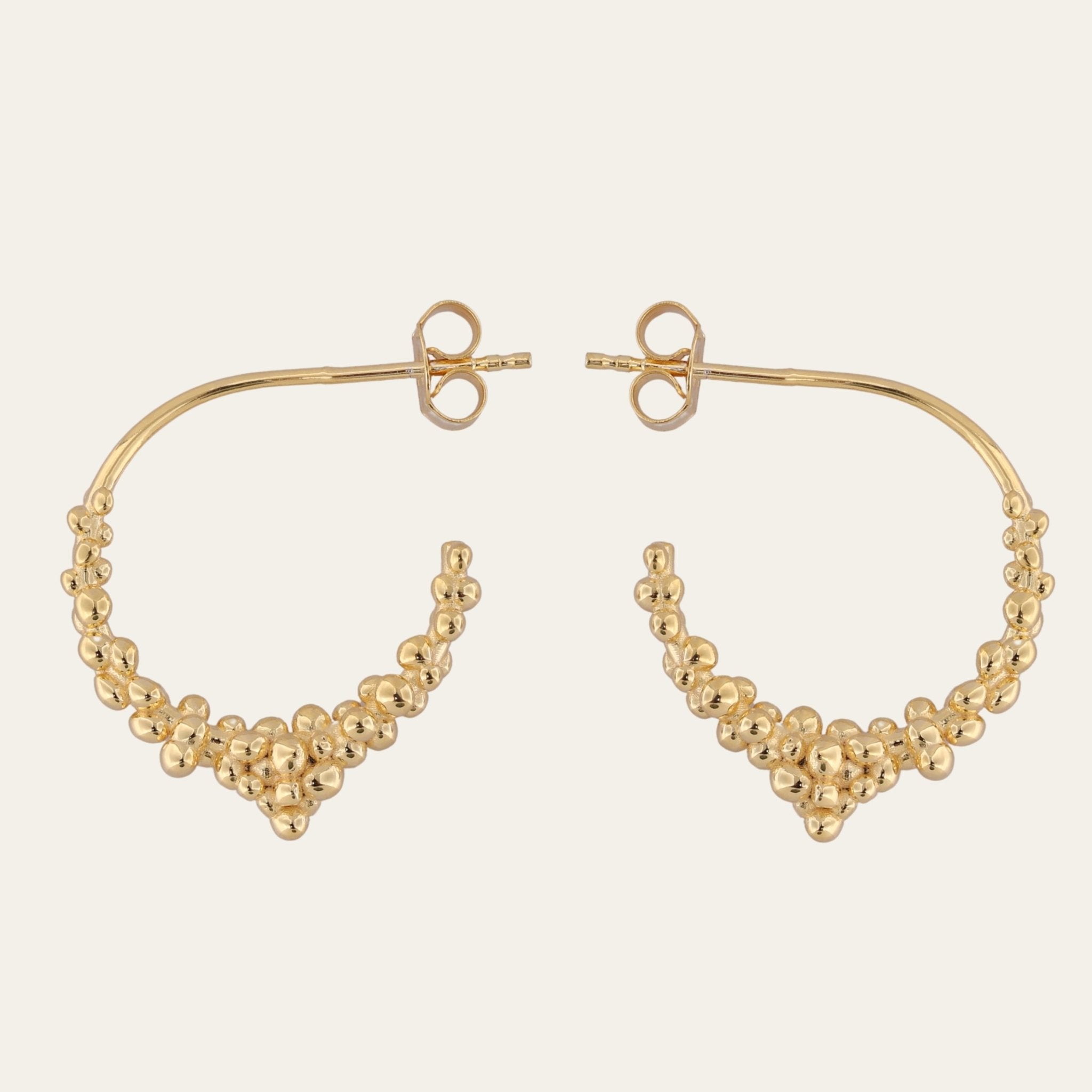 Gold Nyx Hoops