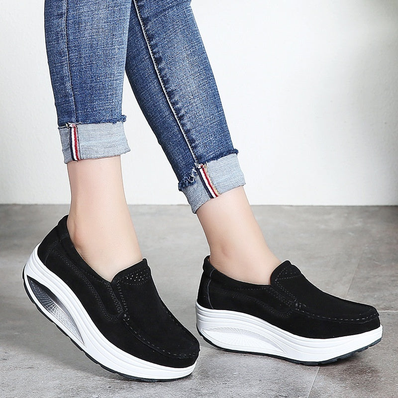 Outdoor Slip-on Platform Shoes, Women's Premium Quality Shoes, Casual Summer Shoes