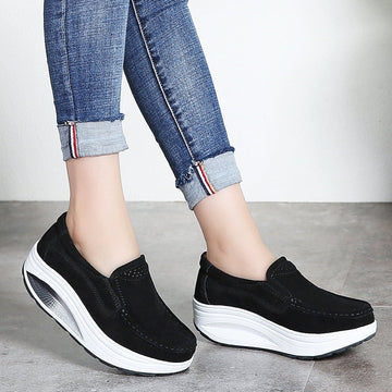 Outdoor Slip-on Platform Shoes, Women's Premium Quality Shoes, Casual Summer Shoes