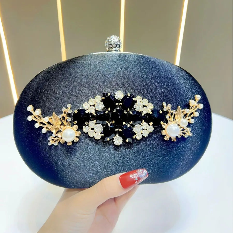 Elegant Diamond Embedded Women's Handbag New Fashion Shoulder Bag Luxury Sensation Clutch Purse For Dinner Party