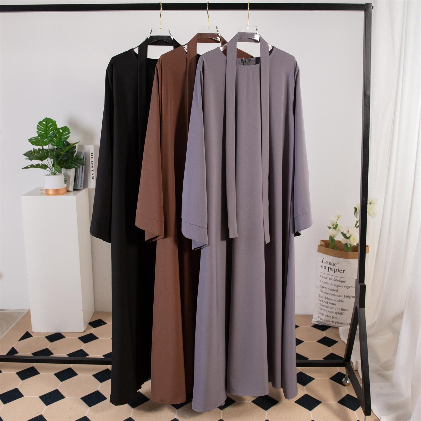 Solid Colour Casual Robe