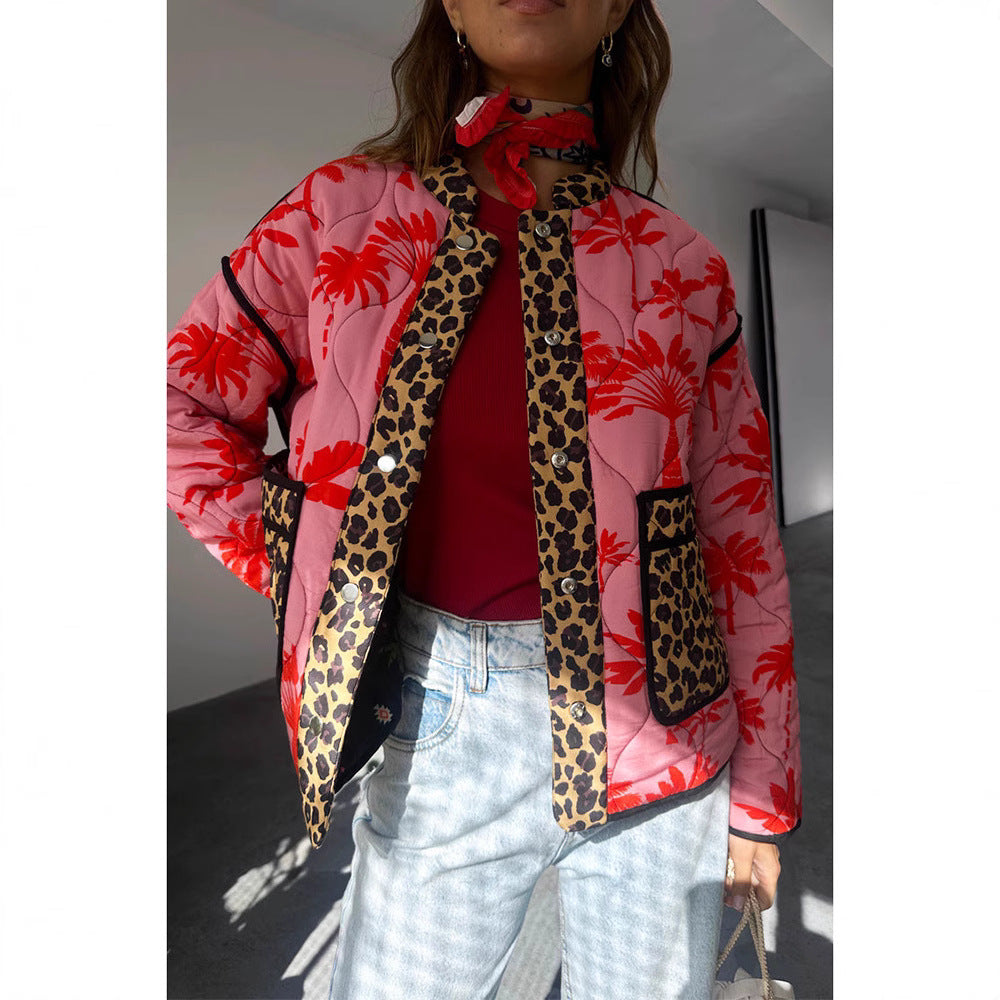 Stitched Cotton-padded Summer Jacket