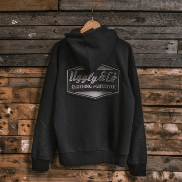 Black Surf Diamond Hoodie