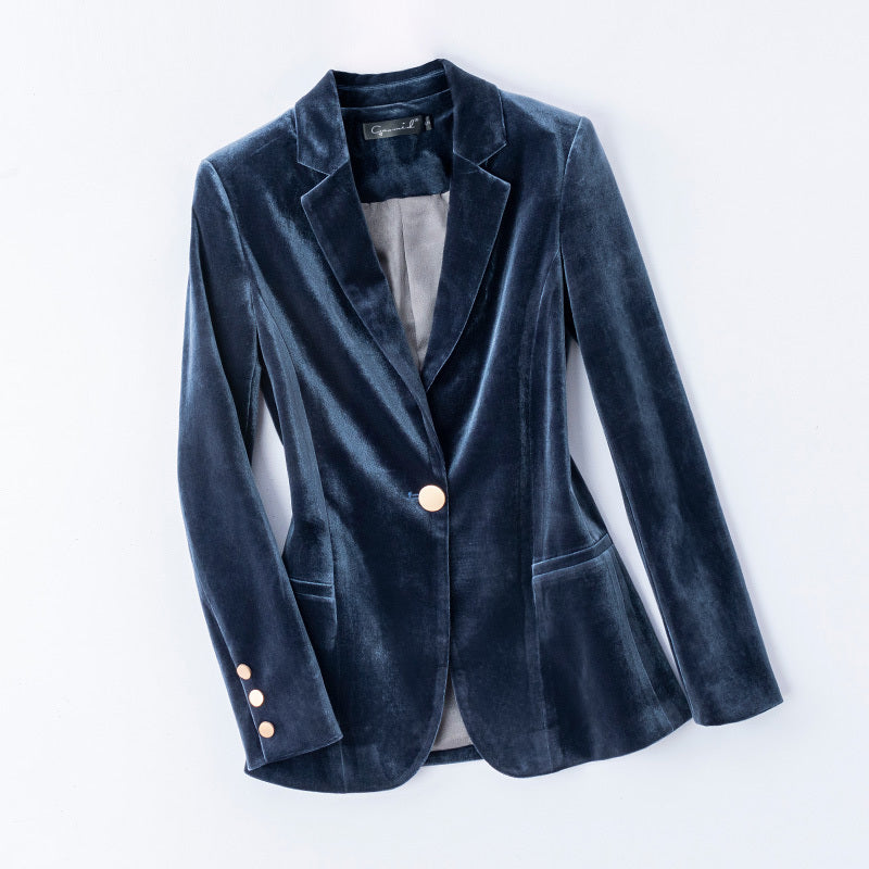 Women's High-end Velvet Suit Jacket