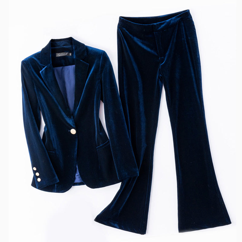 Women's High-end Velvet Suit Jacket