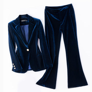 Women's High-end Velvet Suit Jacket
